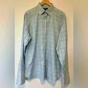 Ted Baker London men’s dress  shirt , sz 17.5, 34/35